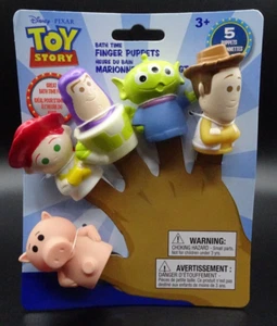 Disney Pixar Toy Story Finger Puppets w/ Woody Buzz Jessie Hamm & Friends New - Picture 1 of 12