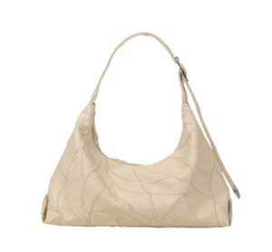 SANDMUSEUM Cactus Hobo Bag Mini Borsa a Tracolla Crema Burro | Spedizione FedEx - Foto 1 di 8