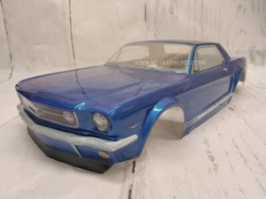 66 Mustang GT Coupe Custom Painted RC Car Body 1/10 OnRoad HPI/4Tec2.0/V100/RDS - Picture 1 of 5