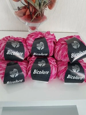 lana grossa bicolore 450 gr.farbe Nr.005 pink - Bild 1 von 4