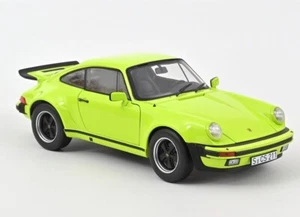Coche modelo diecast 1/18 Porsche 911 Turbo 3.0 1976 verde claro de Norev 187666 - Imagen 1 de 3