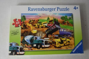 Ravensburger " Construction Crowd " 60 Piece Jigsaw Puzzle 14"x12" Kids 4+ NEW - Picture 1 of 9