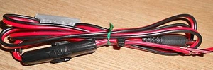 Yaesu FT290, FT790, FT690 abgesichertes (3A) Stromkabel mit Markierung (LD109) - Bild 1 von 4
