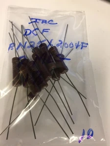 IRC DCF RN25X2004F MEG 1% RESISTORS 10 PCS NOS - Picture 1 of 1