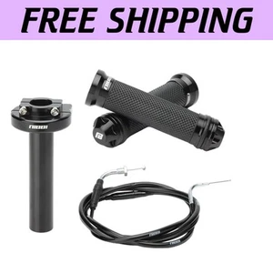 Stainless Steel Throttle Assembly - 22mm Grips for Enhanced Vehicle Control - Picture 1 of 9