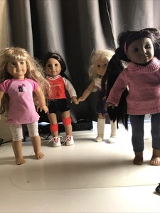american girl doll Lot Of 4 ( Two Pleasant Company) - Picture 1 of 14