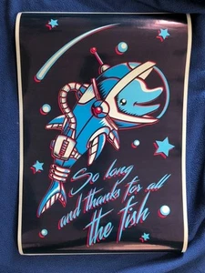 So Long And Thanks For All The Fish Poster - Picture 1 of 1