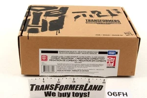 Combat Megatron Hasbro Pulse con caja Voyager War para Cybertron Siege Transformers - Imagen 1 de 3