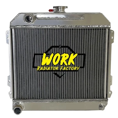 Radiador de aluminio para Toyota Celica 1600 GT TA22/TA27 1971-1974 2TC/2TG 1,6 L l4 Foto 1 de 4