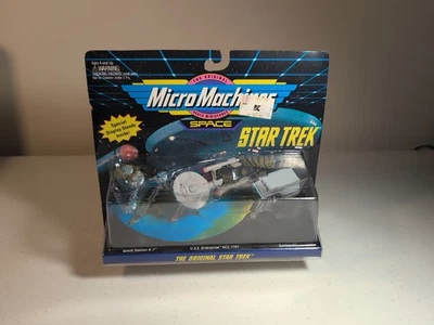 MICRO MÁQUINAS DE COLECCIÓN LA ORIGINAL STAR TREK ENTERPRISE GALILEO II K-7 NUEVAS Foto 1 de 3