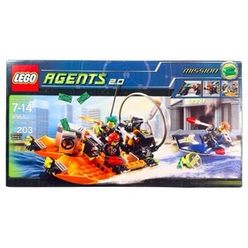 LEGO 8968 Agents River Heist Spy Action Set Brand New Sealed Retired HTF RARE