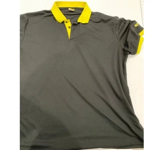 Spirit Golf Polo Size Collared Button Yellow - Picture 1 of 10