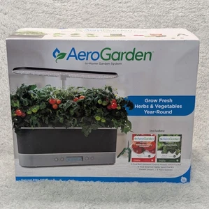 Nuevo AeroGarden Harvest Elite Slim 6 cápsulas sistema de jardín interior acuaponía - Imagen 1 de 7