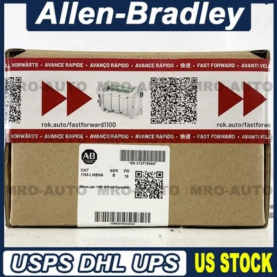 New Factory Sealed AB 1763-L16BWA SER B MicroLogix 1100 16 Point Controller - Image 1 of 2