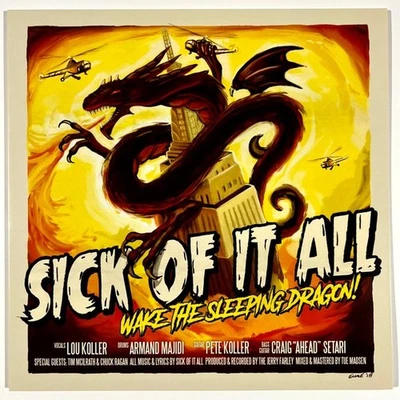 Sick of It All Wake the Sleeping Dragon! (Vinyl) 12" Album (US IMPORT) new punk - Image 1 of 2