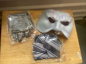 30 Years of Undertaker Mask, Gloves, and Tie Set WWE Crate - Picture 1 of 4
