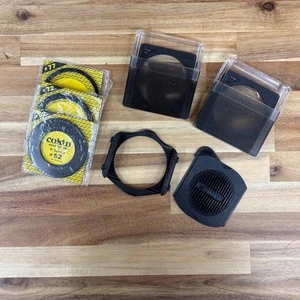 Cokin P Series 3-Slot Holder with 52mm, 72mm, and 77mm Adapters DSLR SLR Camera - Picture 1 of 1