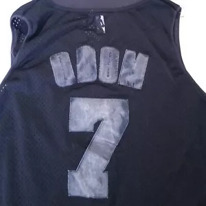 Maglia basket Reebok Lakers Lamar Odom #7 Lakers uomo grande nera esclusiva - Foto 1 di 13
