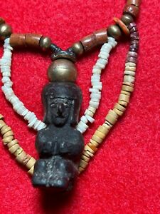 Carved Image Pre-columbian Necklace with