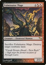 Fulminator Mage Shadowmoor NM Rare MAGIC THE GATHERING MTG CARD ABUGames