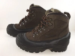 Women LaCrosse 8” Brown SuedeHiking Outdoor Thermolite Thin Insulated Boots SZ 7 - Picture 1 of 12