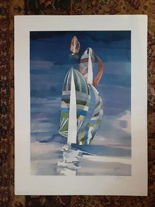 Willard Bond "Chase" 1982 Signed Limited Edition 17" x 23". - Picture 1 of 9