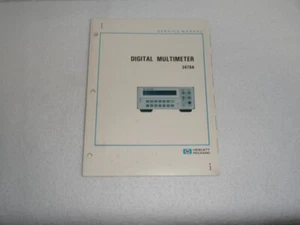 HP Hewlett Packard 3478A Digital Multimeter Service Manual Original - Picture 1 of 3