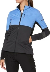 adidas Women's Terrex Xperior Windbreaker Jacket real blue/carbon DZ0746 RRP£130 - Picture 1 of 10
