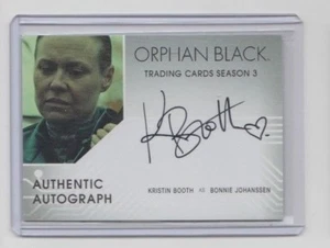 Orphan Black Tv Show SDCC Autograph Trading Card #KB Kristin Booth as Bonnie (A) - Picture 1 of 1