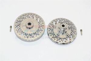 GPM ER0062MM/2 ALU WHEEL HEX CLAW +2MM WITH BRAKE DISK TRAXXAS TRAXXAS E REVO - Picture 1 of 8