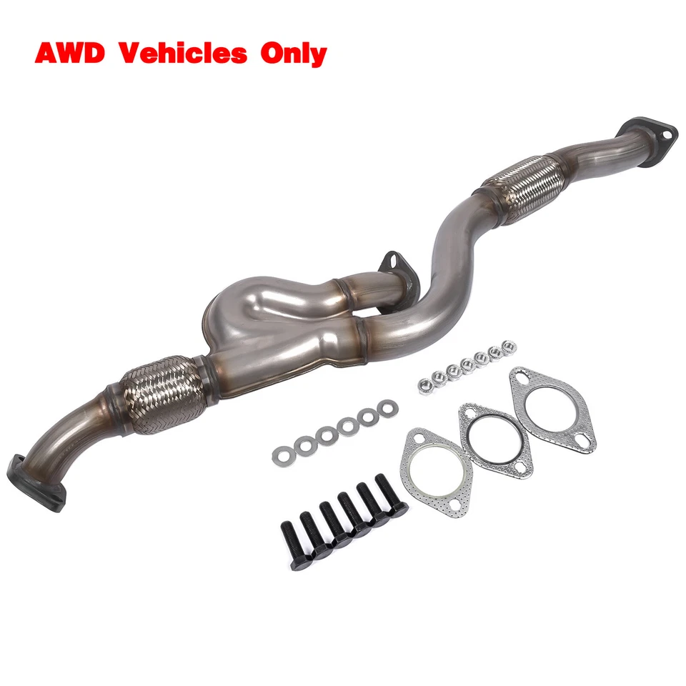 Tubo de escape delantero flexible en Y para Hyundai Tucson Kia Sportage 2,7 L V6 GAS AWD 05-08 Foto 1 de 4