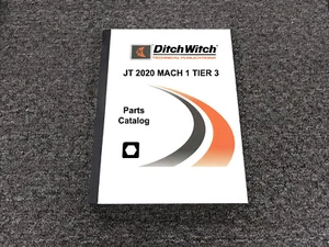 Ditch Witch Directional Drill JT 2020 MACH 1 TIER 3 Parts Catalog Manual - Picture 1 of 1
