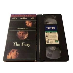 The Fury VHS Tape 1978 Horror Thriller Brian DePalma Kirk Douglas RARE Cult - Picture 1 of 6