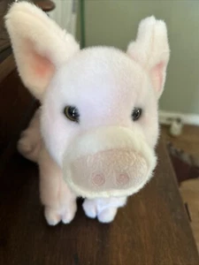 Betina the Douglas Plush Standing Pig 6 Inches Tall, 10 Inches Long - Picture 1 of 8