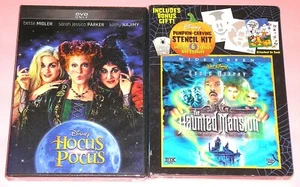 Disney DVD Lot - Hocus Pocus (New) The Haunted Mansion (New) - Picture 1 of 1