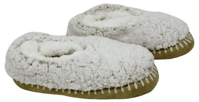 *NWT* Lemon Super Soft Non Slip Grippers Plush Slipper (Grey, Size S/M 5-7) - Image 1 of 2