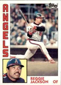 1984 Topps #100 REGGIE JACKSON California Angels NM-MT - Picture 1 of 1