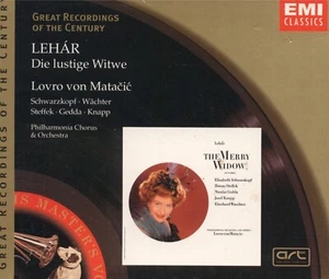 Franz Léhar - Die lustige Witwe (Schwarzkopf, Wächter, von Matačić 1962) 2CD - Picture 1 of 2