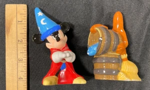 Juego de agitadores de sal y pimienta porcelana Walt Disney Fantasia Mickey Mouse (DR) de colección - Imagen 1 de 3