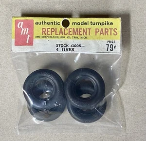 AMT Authentic Model Turnpike Tires Stock # 1005 -pkg of 4 - Picture 1 of 1
