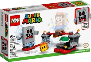 LEGO SUPER MARIO (71364) Whomp's Lava Trouble - 133 pcs - Expansion Set Retired - Picture 1 of 10