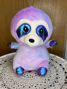 Purple Raccoon 8" Plush ~ Midwood Brands ~ Super Soft Stuffed Animal - Picture 1 of 9