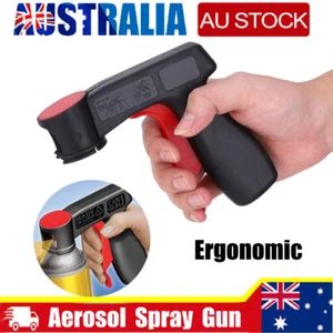Aerosol Spray Can Handle Full Grip Trigger Locking For Painting Gun Holder AU - Picture 1 of 8