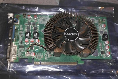 Nvidia GeForce 9800 GT 512MB GDDR3 PCI-e 16* VGA DVI HDMI video card Leadtek - Image 1 of 4