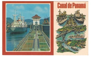 Panama City Miraflores Schleusen Panamakanal Postkarte - Bild 1 von 2
