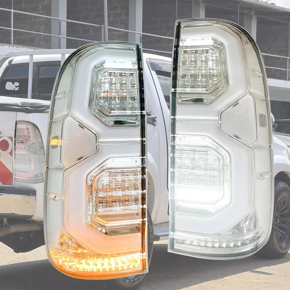 Fit 2005-2013 2014 Toyota Hilux Vigo SR5 MK6 Tail Lamp Rear Lights Pair - Изображение 1 из 4