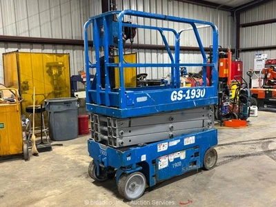 2020 Genie GS-1930 19' 电动剪刀升降机空中平台 Manlift bidadoo — 第 1/4 张图片