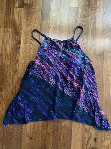 Miraclesuit Bademode Tankini Oberteil blau bunt Schlüsselloch/BH/Größe 10 gebraucht, in einwandfreiem Zustand - Bild 1 von 5