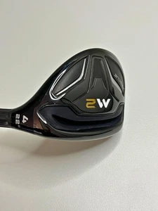 Taylormade M2 Rescue Hybrid #4 w/ Head Cover, Steel Shaft, Used (Excellent) - Picture 1 of 13