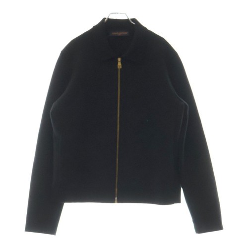 LOUIS VUITTON（LV） Giacca Louis Vuitton Monogram Goffrata Tecnica Lana Blouson Zip 1AFYEI Usata
